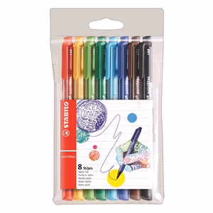 Filctoll STABILO PointMax 0.8 8 darabos