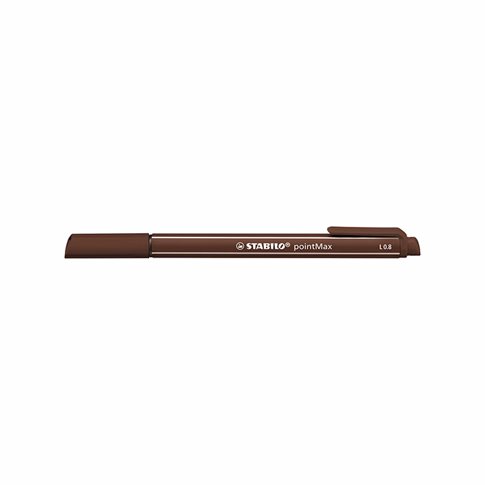 Filctoll STABILO PointMax 0.8 barna