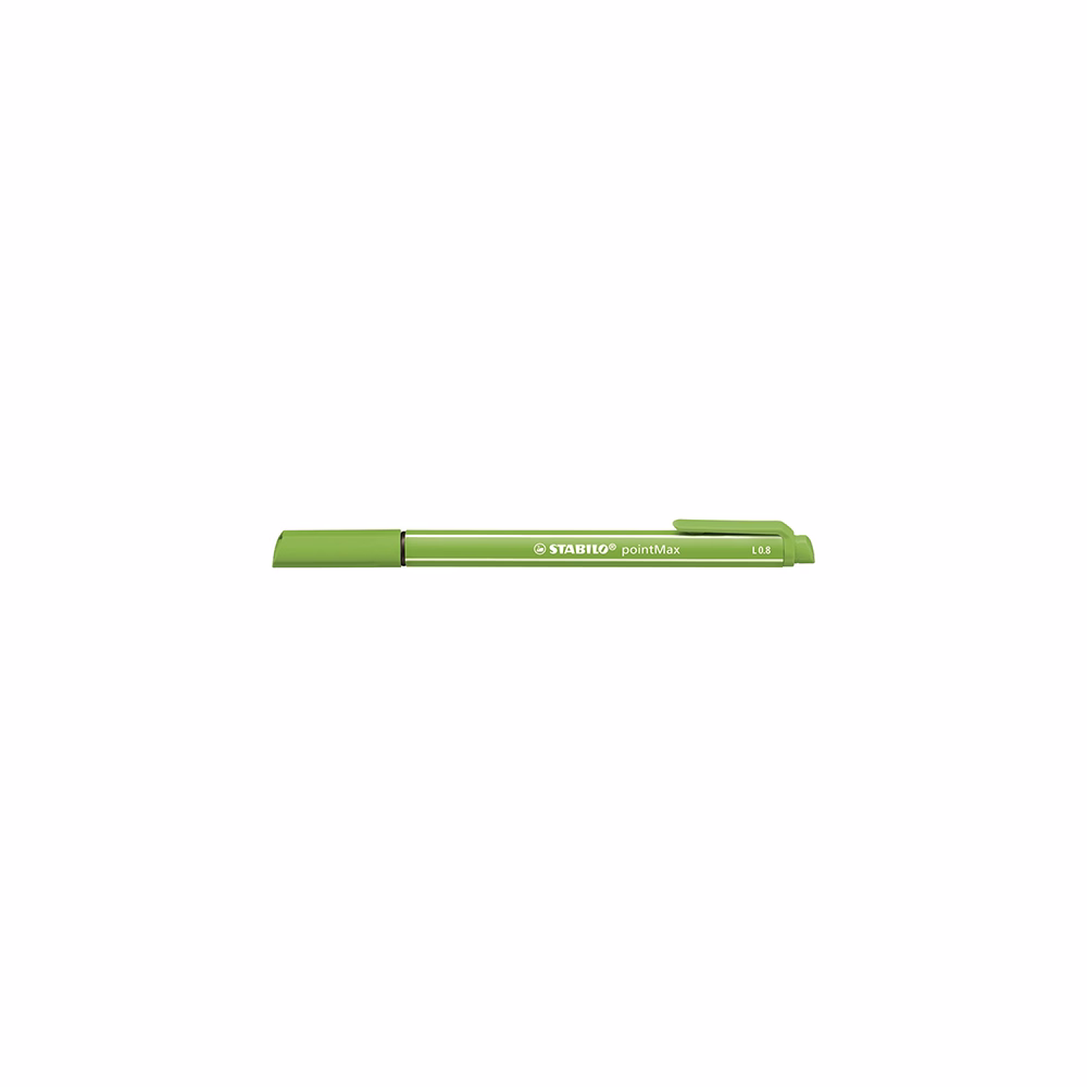 Filctoll STABILO PointMax 0.8 világoszöld