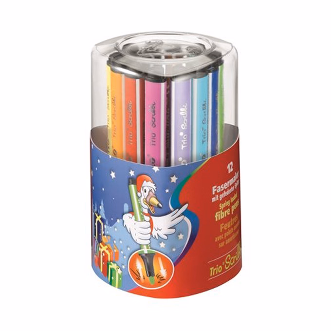 Filctoll STABILO Trio Scribbi 12 darabos