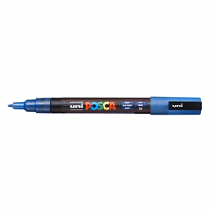 Filctoll UNI Posca PC-3M csillám színek 8 darabos Filctoll UNI Posca PC-3M csillám színek 8 darabos