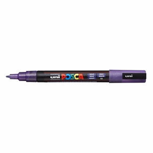 Filctoll UNI Posca PC-3M csillám színek 8 darabos Filctoll UNI Posca PC-3M csillám színek 8 darabos