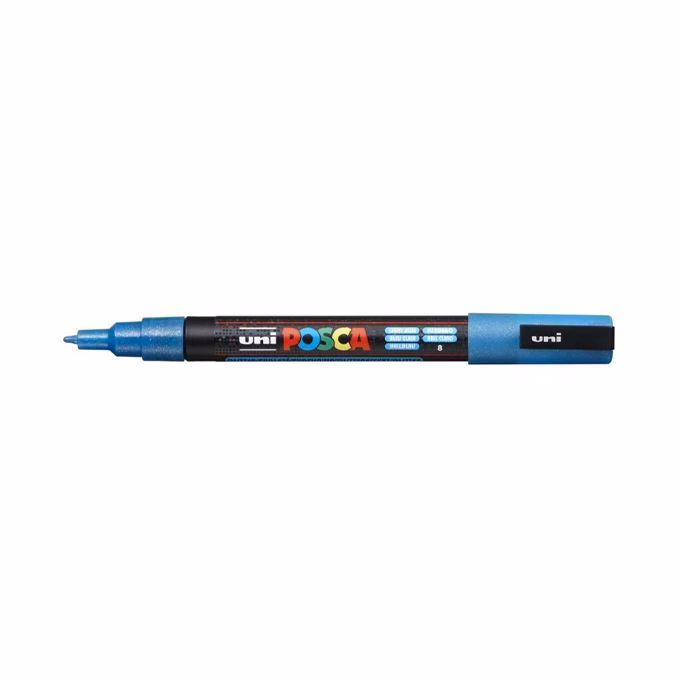 Filctoll UNI Posca PC-3M csillám színek 8 darabos Filctoll UNI Posca PC-3M csillám színek 8 darabos