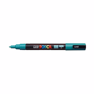 Filctoll UNI Posca PC-3M smaragd zöld Filctoll UNI Posca PC-3M smaragd zöld