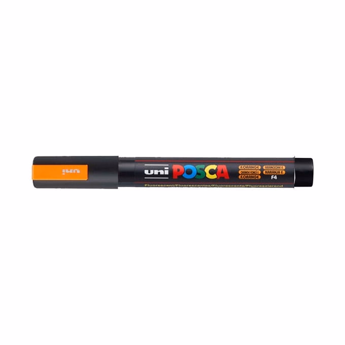Filctoll UNI Posca PC-5M fluo narancs