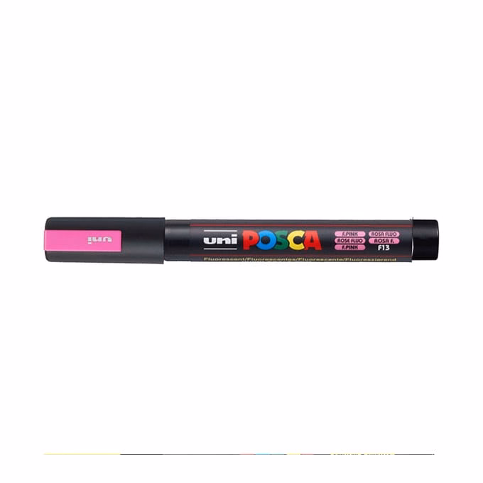 Filctoll UNI Posca PC-5M fluo rózsaszín
