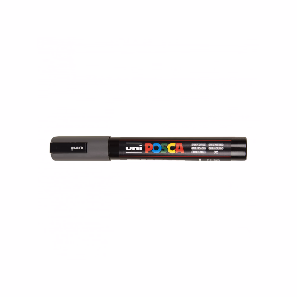 Filctoll UNI Posca PC-5M mélyszürke