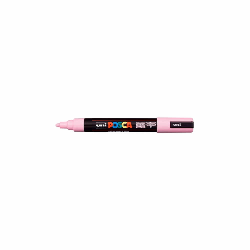 Filctoll UNI Posca PC-5M világos rózsaszín