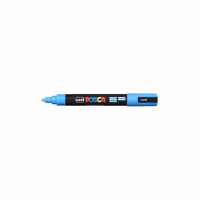Filctoll UNI Posca PC-5M világoskék