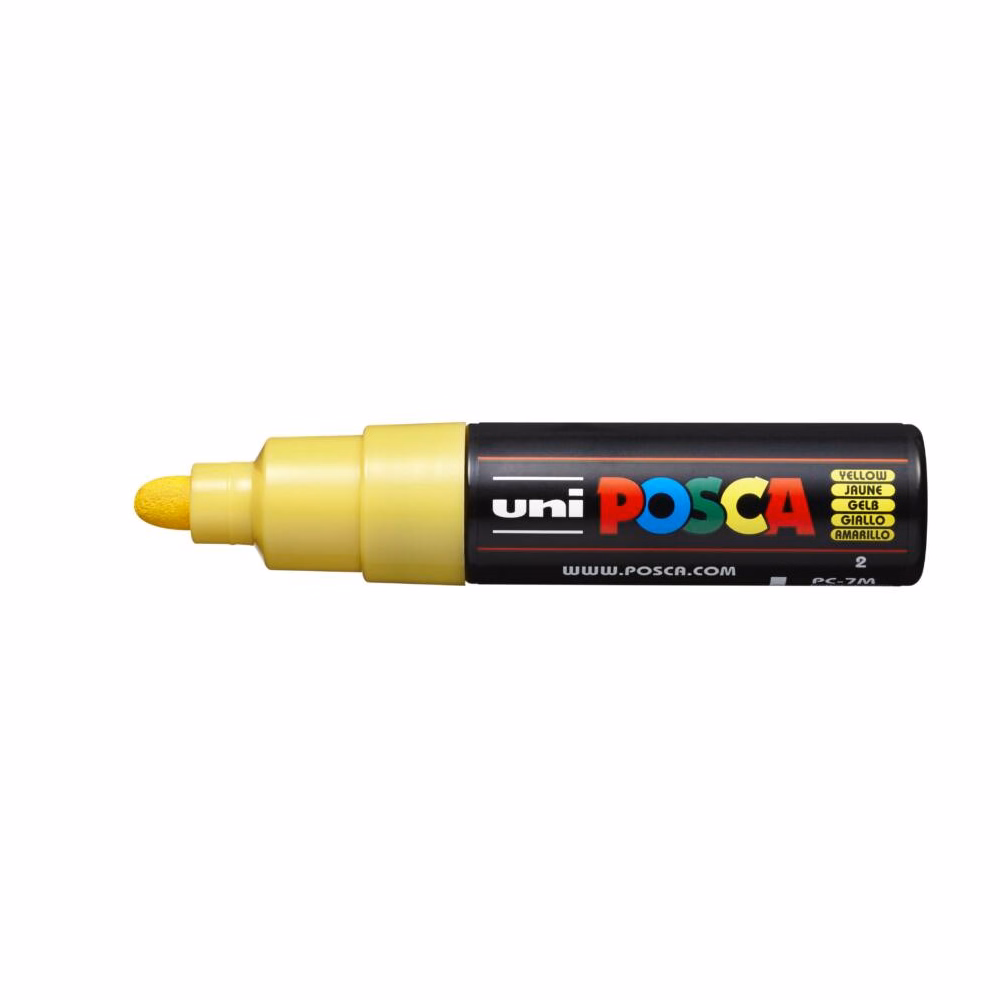 Filctoll UNI Posca PC-7M sárga
