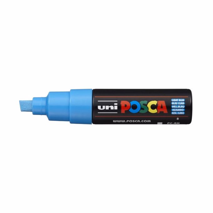 Filctoll UNI Posca PC-8K világoskék