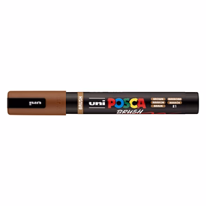 Filctoll UNI posca PC-5BR ecsethegyű barna