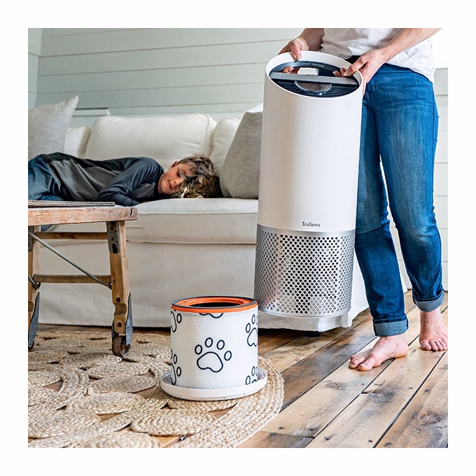 Filter LEITZ Trusens Z-3000 / Z-3500 szénszűrő cserebetét háziállat dobszűrőhöz