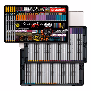 Flictoll STABILO Cretive Tips Arty Urban fémdobozos 50 darabos Flictoll STABILO Cretive Tips Arty Urban fémdobozos 50 darabos