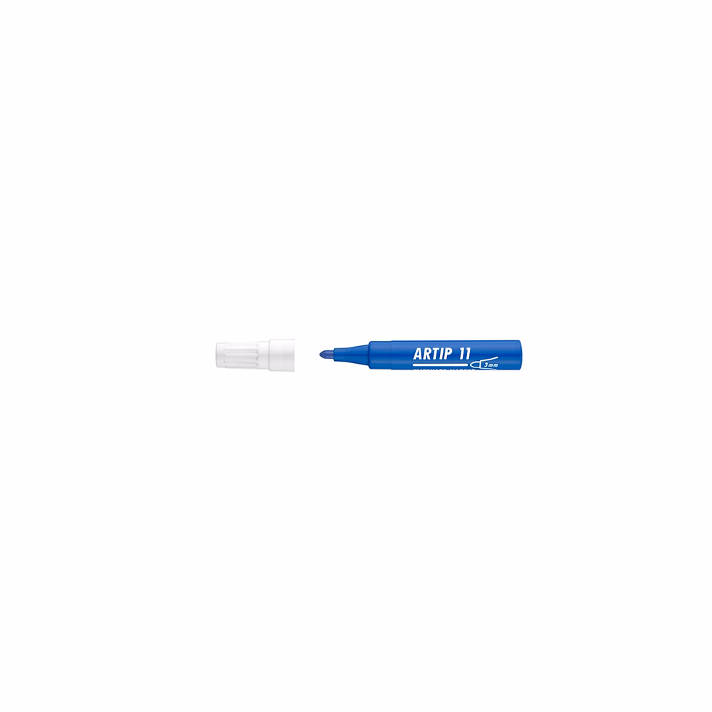 Flipchart marker ICO Artip 11 Teddy kerek kék 1-3mm