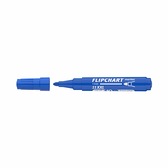 Flipchart marker ICO Artip 11 XXL kerek kék 1-3mm Flipchart marker ICO Artip 11 XXL kerek kék 1-3mm