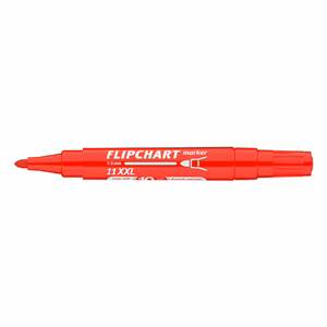 Flipchart marker ICO Artip 11 XXL kerek piros 1-3mm