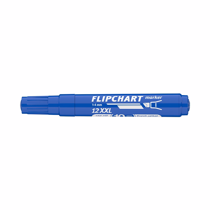 Flipchart marker ICO Artip 12 XXL vágott kék 1-4mm