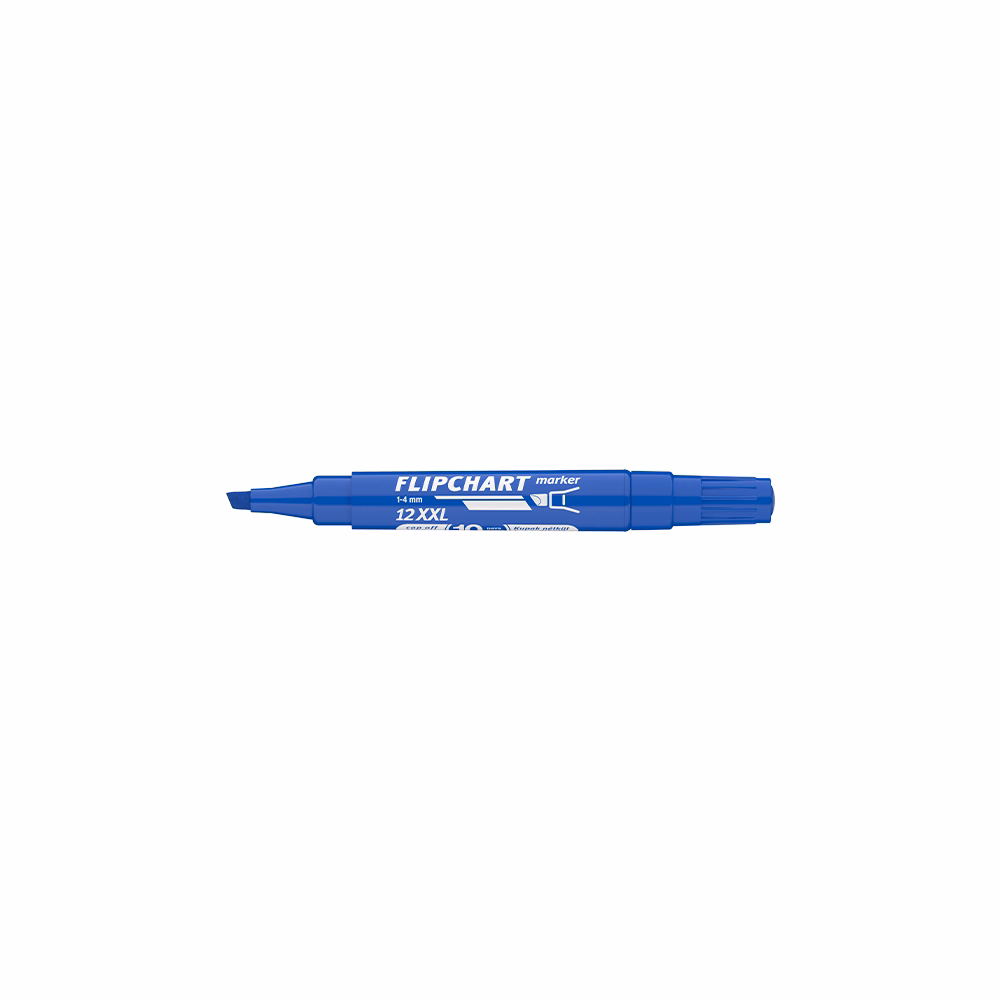 Flipchart marker ICO Artip 12 XXL vágott kék 1-4mm