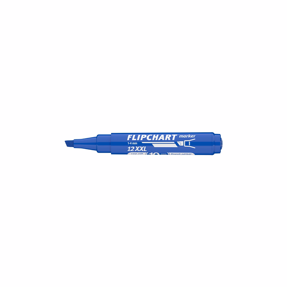 Flipchart marker ICO Artip 12 XXL vágott kék 1-4mm