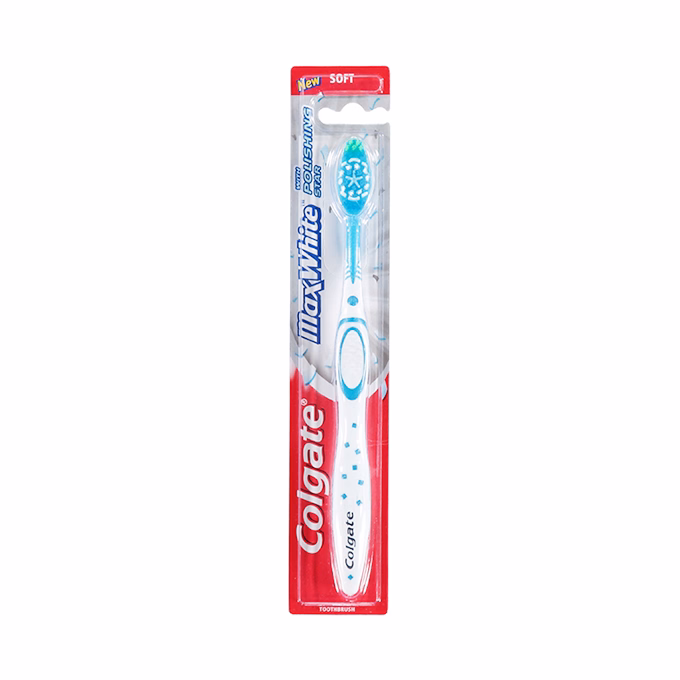 Fogkefe COLGATE Max White puha sörtéjű
