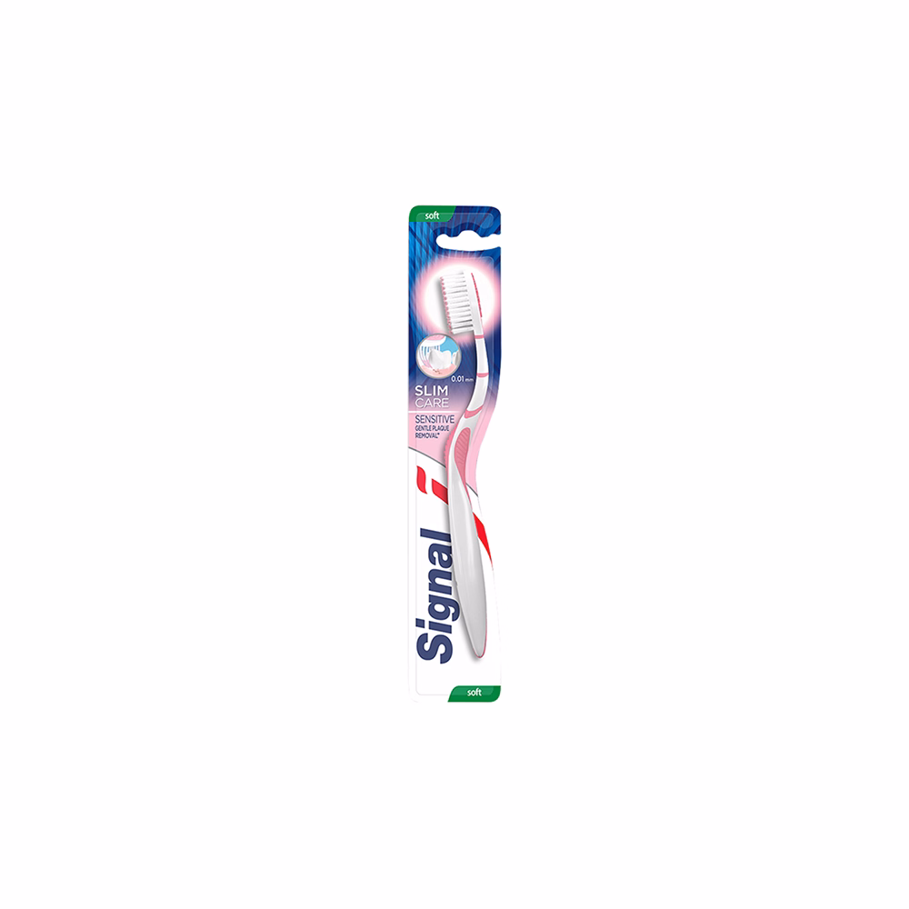 Fogkefe SIGNAL Slim Care Sensitive puha sörtéjű 1db