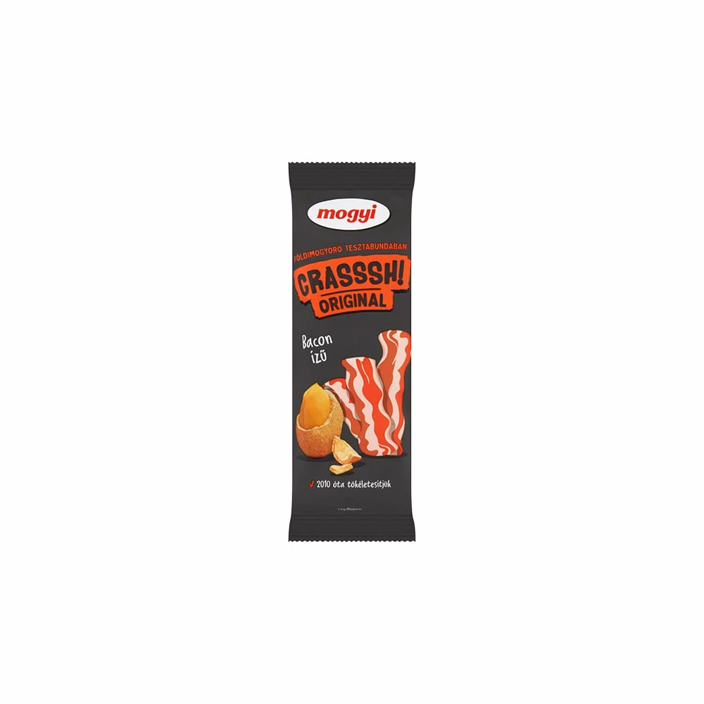 Földimogyoró tésztabundában MOGYI Crasssh! Baconos 60 g