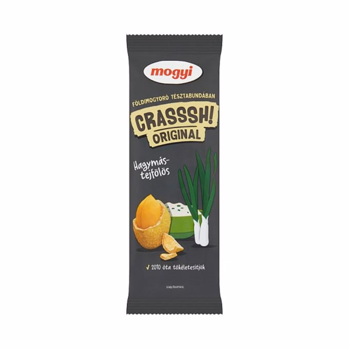 Földimogyoró tésztabundában MOGYI Crasssh! hagymás-tejfölös 60 g