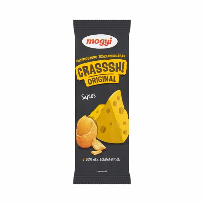 Földimogyoró tésztabundában MOGYI Crasssh! sajtos 60 g
