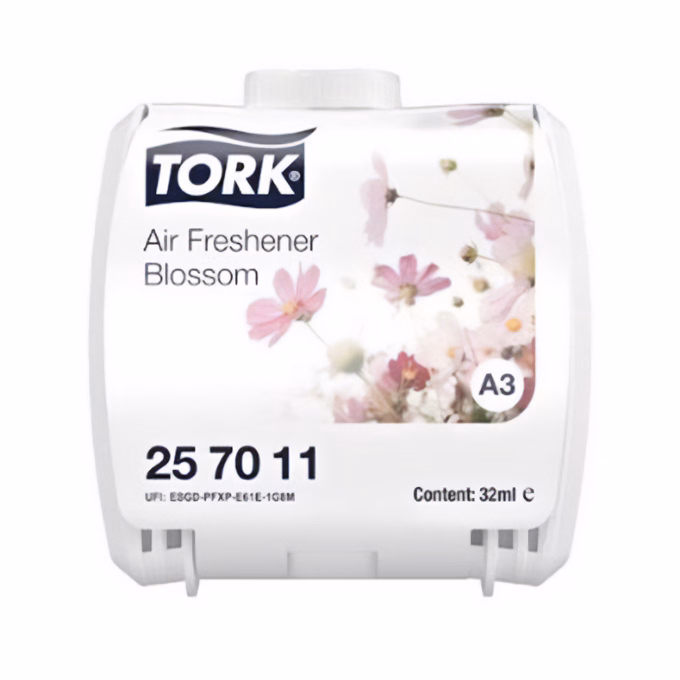 Folyamatos adagolású légfrissítő utántöltő TORK A3 Virág 32 ml