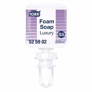 Folyékony habszappan pumpás TORK S5 mini Luxus átlátszó  525 ml