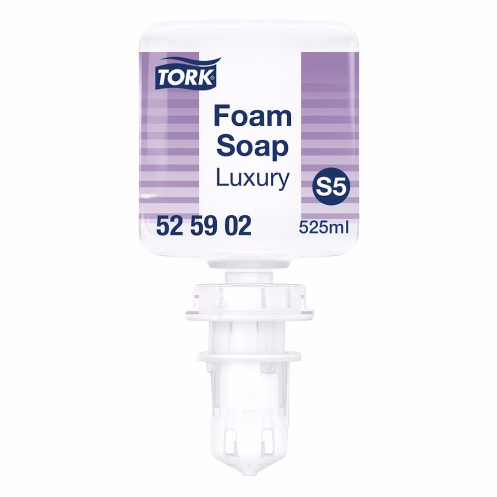 Folyékony habszappan pumpás TORK S5 mini Luxus átlátszó  525 ml