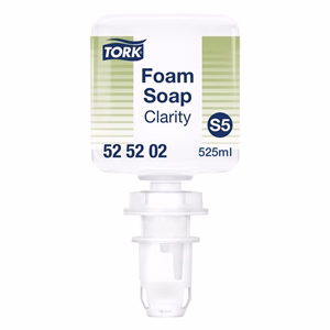 Folyékony habszappan pumpás TORK S5 mini Tiszta átlátszó  525 ml