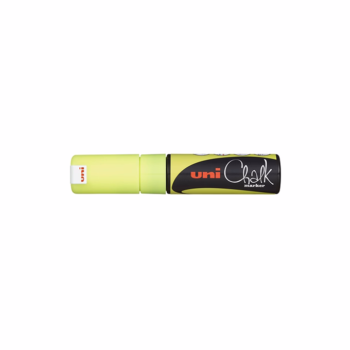 Folyékony kréta UNI PWE-8K fluor sárga
