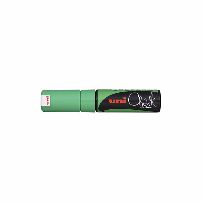Folyékony kréta UNI PWE-8K fluor zöld