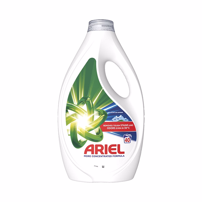 Folyékony mosószer ARIEL Mountain spring 40 mosás 1,8L