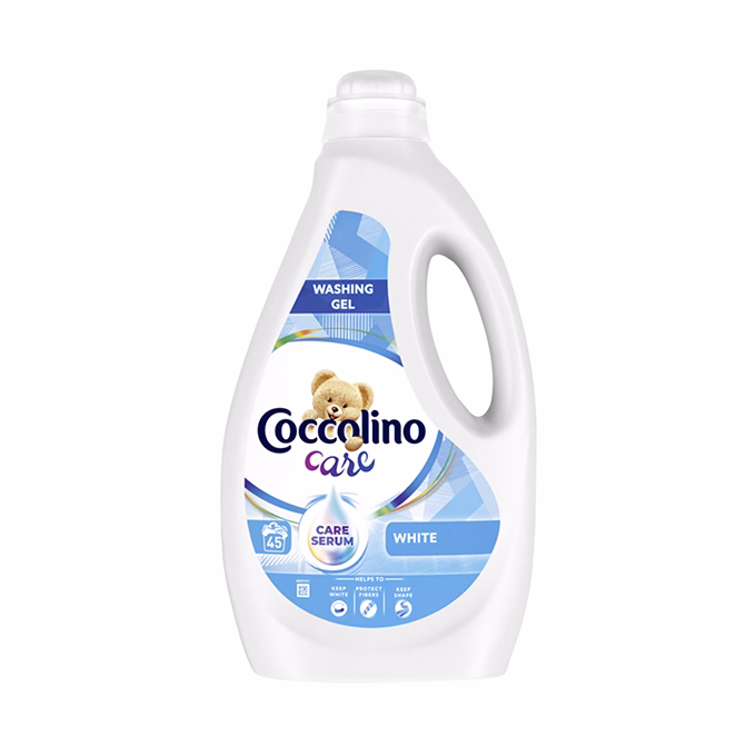Folyékony mosószer COCCOLINO Care White 1,8 liter 45 mosás