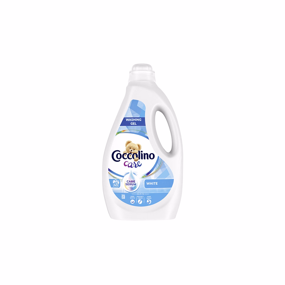 Folyékony mosószer COCCOLINO Care White 1,8 liter 45 mosás