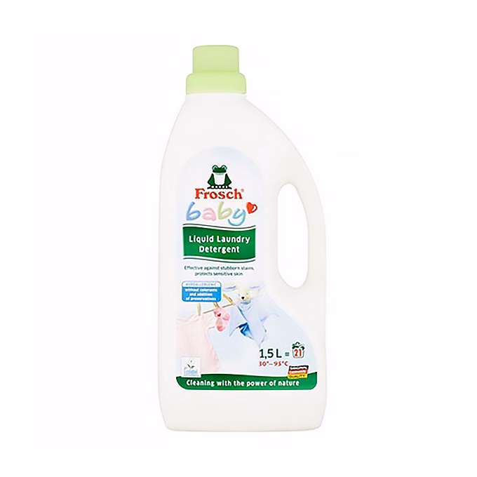 Folyékony mosószer FROSCH Baby 1,5 liter 21 mosás Folyékony mosószer FROSCH Baby 1,5 liter 21 mosás
