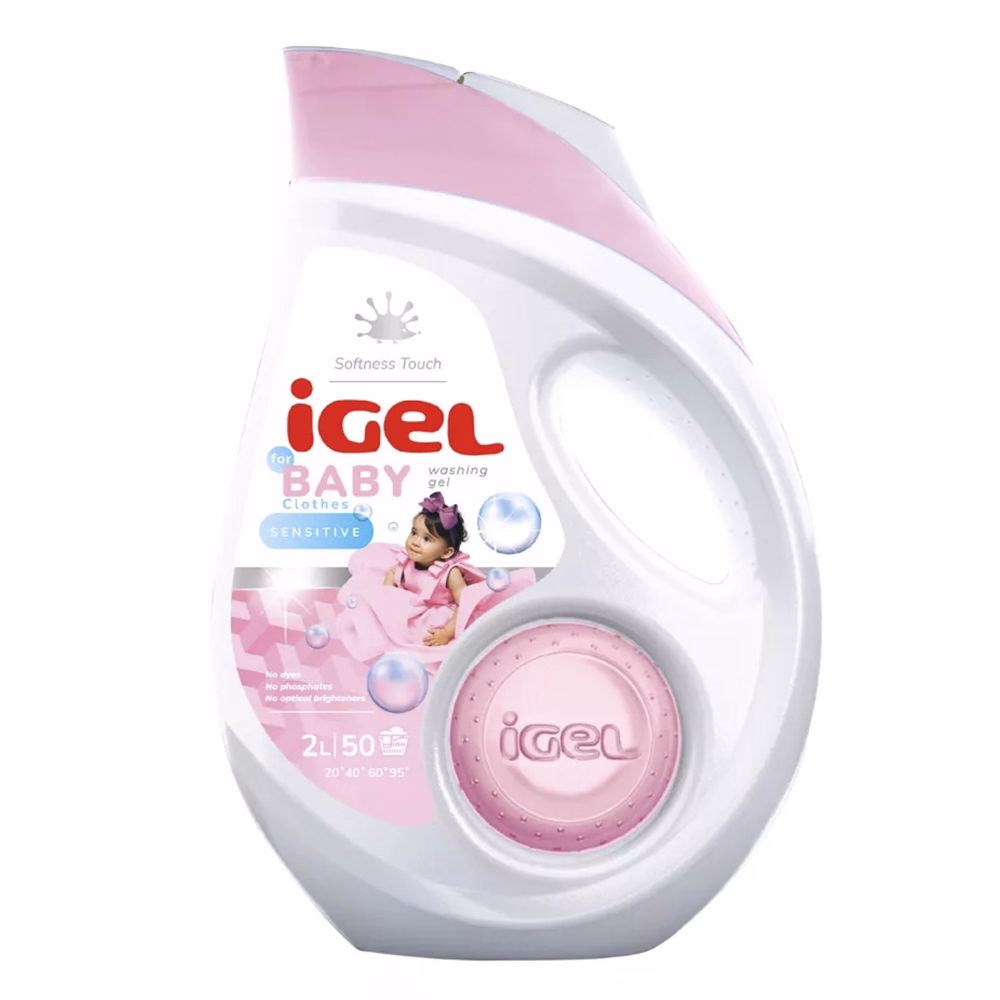 Folyékony mosószer IGEL Baby sensitive 50 mosás 2L