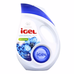Folyékony mosószer IGEL Gentle power Universal 50 mosás 2L