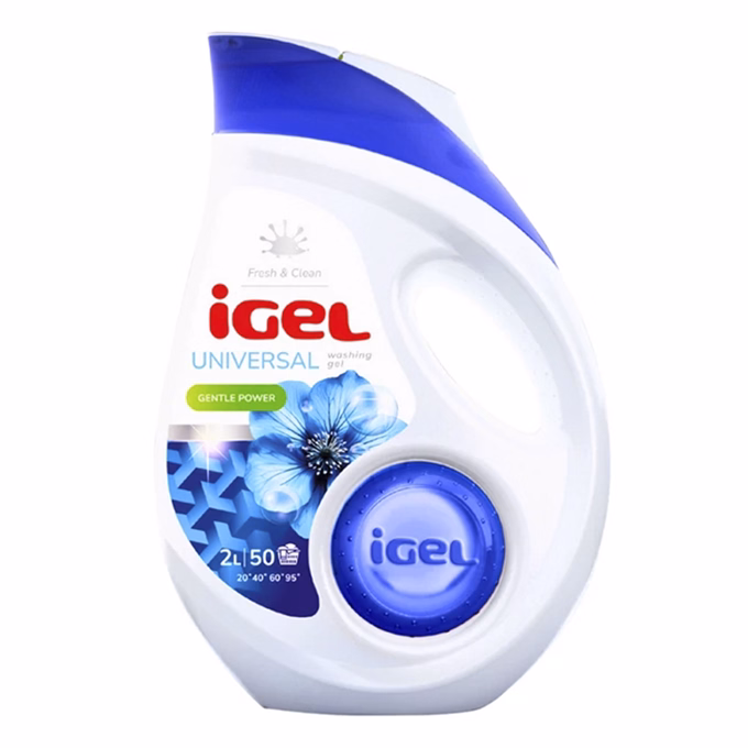 Folyékony mosószer IGEL Gentle power Universal 50 mosás 2L