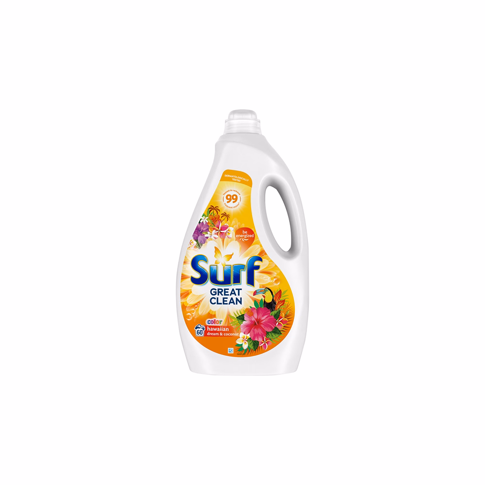 Folyékony mosószer SURF Hawaiian Dream 3 liter 60 mosás