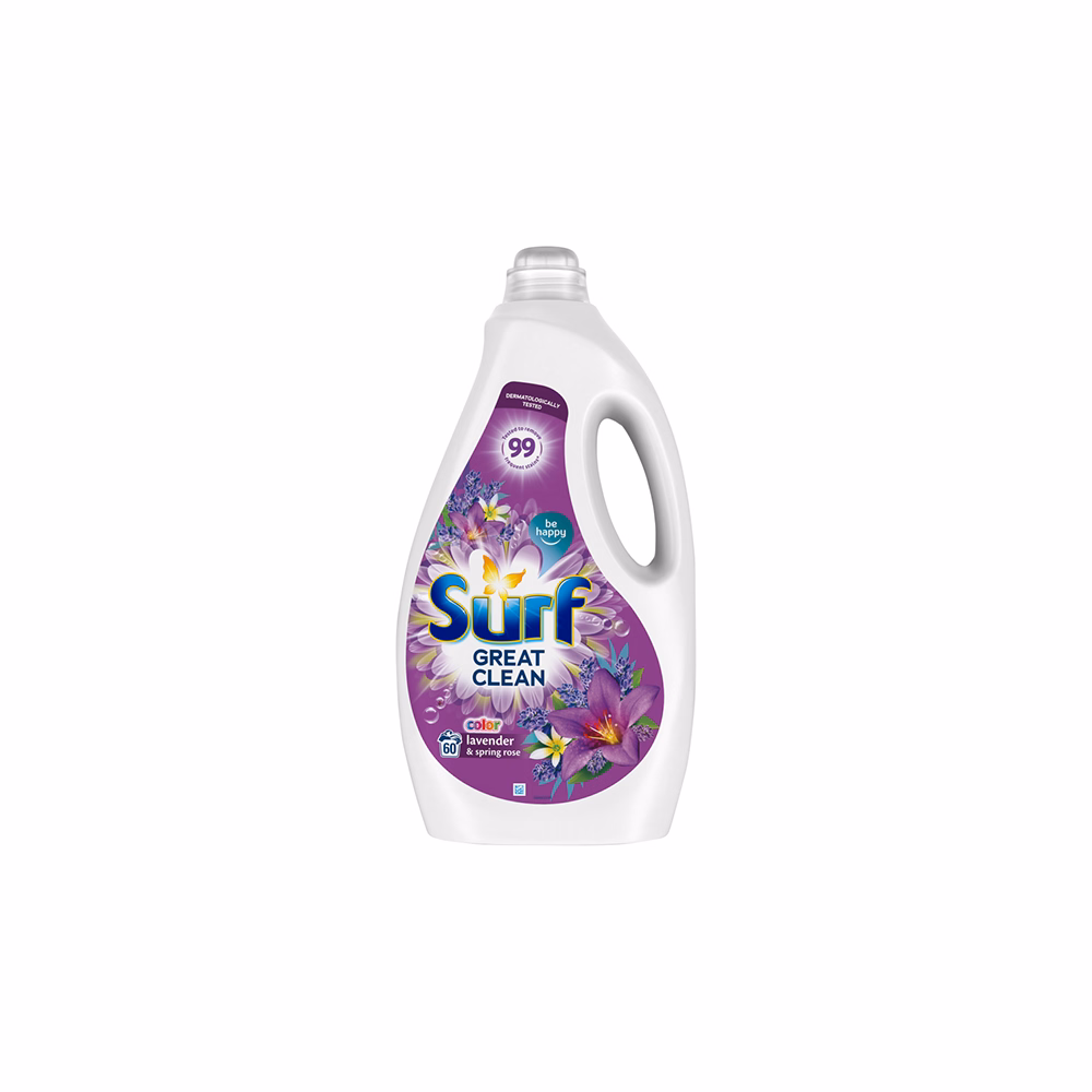 Folyékony mosószer SURF Lavender 3 liter 60 mosás