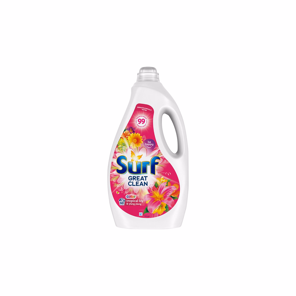 Folyékony mosószer SURF Tropical 3 liter 60 mosás