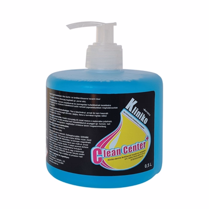Folyékony szappan CLEAN CENTER Kliniko-dermis fertőtlenítő hatású 500 ml