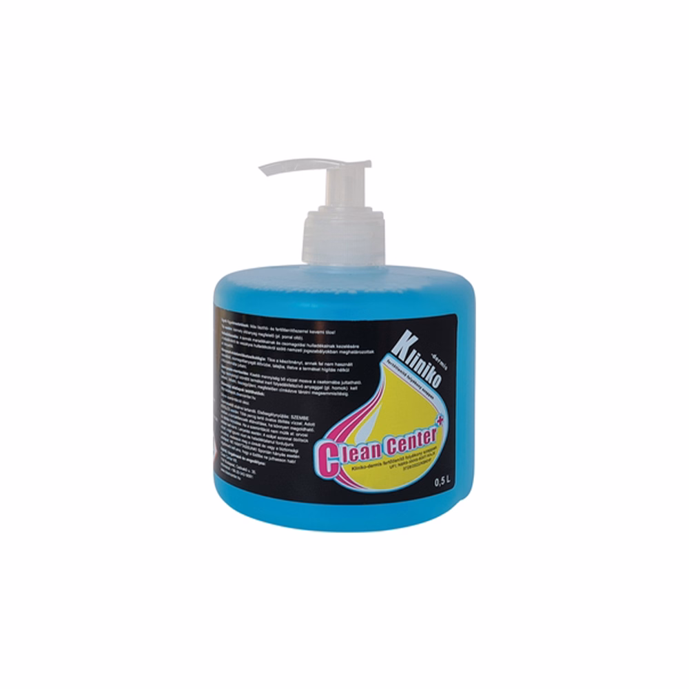 Folyékony szappan CLEAN CENTER Kliniko-dermis fertőtlenítő hatású 500 ml