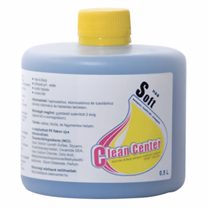 Folyékony szappan CLEAN CENTER Soft hair&body 500 ml