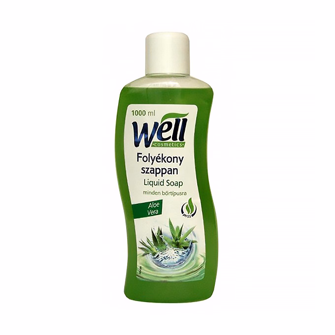 Folyékony szappan WELL aloe vera 1L
