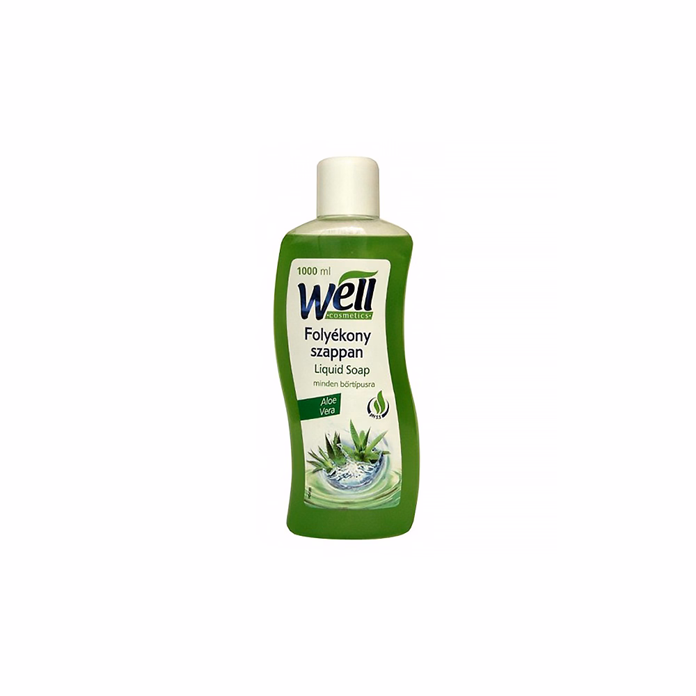 Folyékony szappan WELL aloe vera 1L
